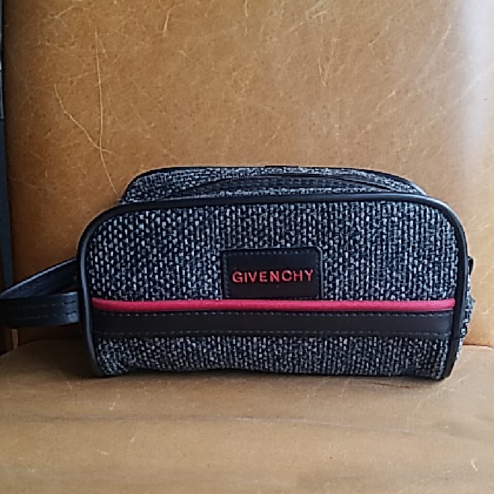 Givenchy Tweed Cosmetic Toiletry Travel Bag